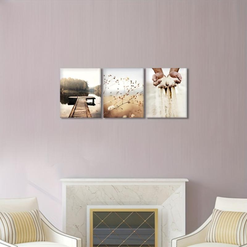 3pcs Canvas Poster Modern Art Nature Mural Landscape Painting