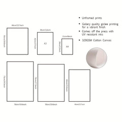 3pcs Canvas Poster Modern Art Motivational Life Waterproof Canvas Art Posters
