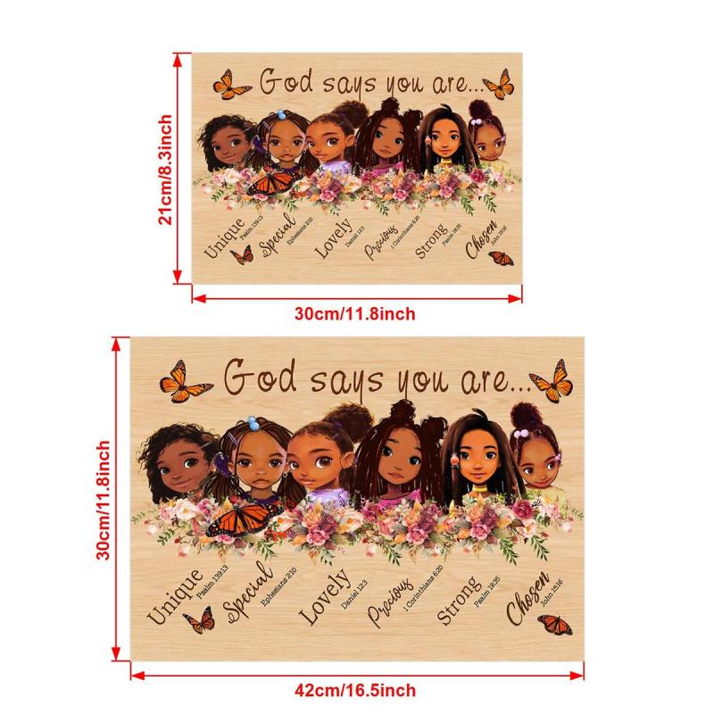 Inspirational Girls Painting On Canvas Wall Art