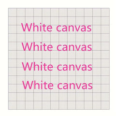 Diamond Painting Blank Grid Canvas 25x25cm