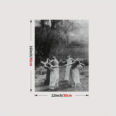 Witch Coven Poster Gothic Wall Art
