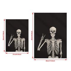 Canvas Painting Hallowmas Skull Print Wall Art Bedroom Living Room Bar Decor