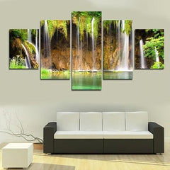 5pcs Landscape Canvas Wall Art Home Decor No Frame