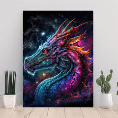 Background Modern Grames Animal Dragon Pictures Printed Poster Soft