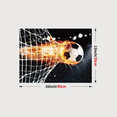 Modern Canvas Football Painting Wall Art