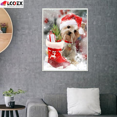 Christmas Rhinestone Painting Kit for Stunning Diamond Art Designs