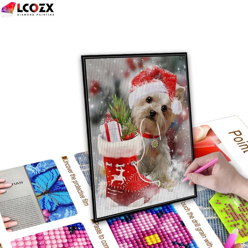 Christmas Rhinestone Painting Kit for Stunning Diamond Art Designs