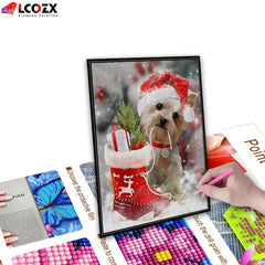 Christmas Rhinestone Painting Kit for Stunning Diamond Art Designs