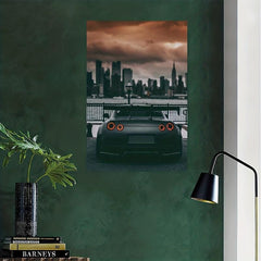 Sports Car Canvas Art Print Wall Decor