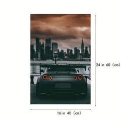Sports Car Canvas Art Print Wall Decor