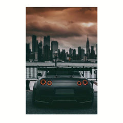 Sports Car Canvas Art Print Wall Decor