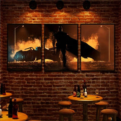 3pcs Superhero Movie Poster Modern Art Wall Decor Ideal Gift