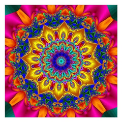 Retro Flowers 5D Diamond Painting Kit Full Round Drill Art DIY