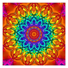 Retro Flowers 5D Diamond Painting Kit Full Round Drill Art DIY