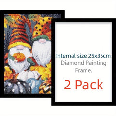 Magnetic Diamond Painting Frame 12x16 Inch Self Adhesive Diamond Picture Frame