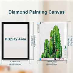 Magnetic Diamond Painting Frame 12x16 Inch Self Adhesive Diamond Picture Frame