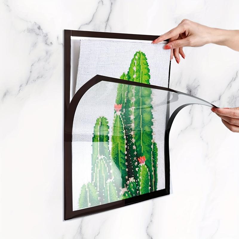 Magnetic Diamond Painting Frame 12x16 Inch Self Adhesive Diamond Picture Frame
