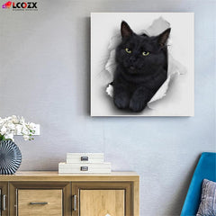 Cat Diamond Painting Kit - DIY Full Diamond Art