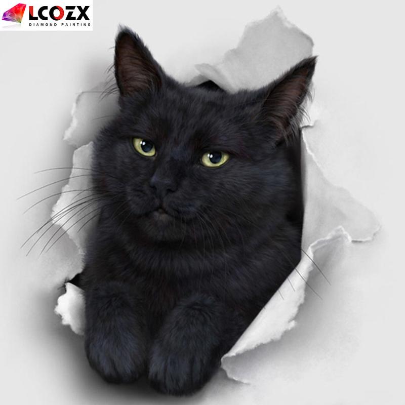 Cat Diamond Painting Kit - DIY Full Diamond Art