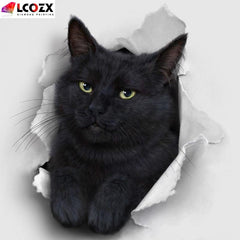 Cat Diamond Painting Kit - DIY Full Diamond Art