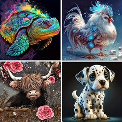DIY Animal Series 5D Diamond Painting 20x20cm