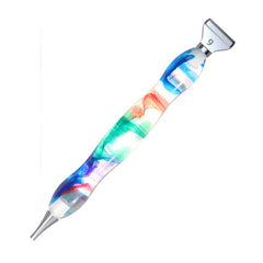 1pc Stainless Steel Diamond Painting Tips Metal Pen Ergonomic Diamond Dot Pencil