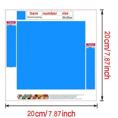5D Diamond Painting Kit Landscape Butterfly Animal Cow DIY Art Project