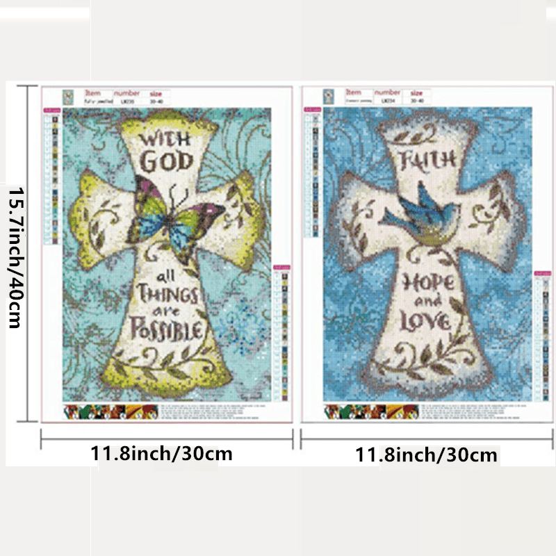 5D Butterfly Bird DIY Diamond Painting Kit for Adults