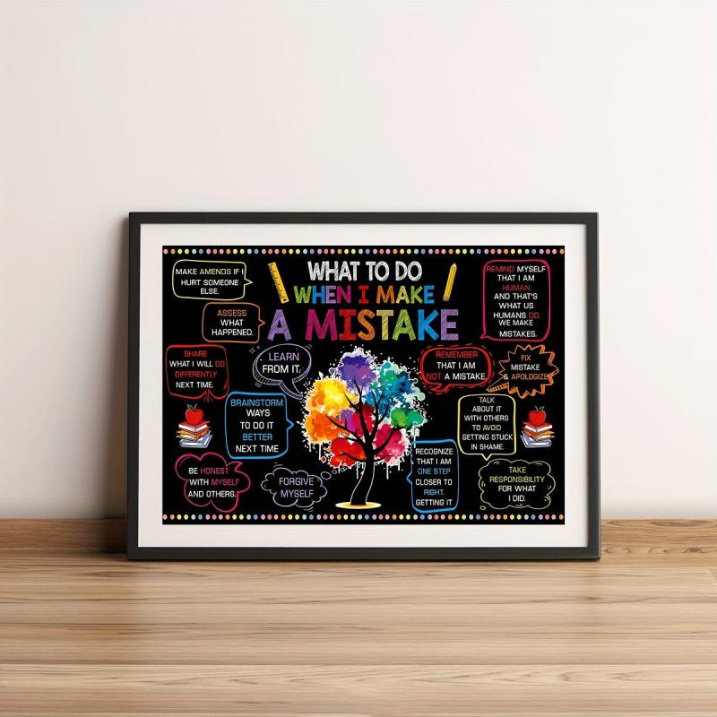 Canvas Poster: Make Amends Art Print