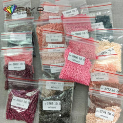 2000pcs Resin Round Diamond Refill Acrylic Diamond