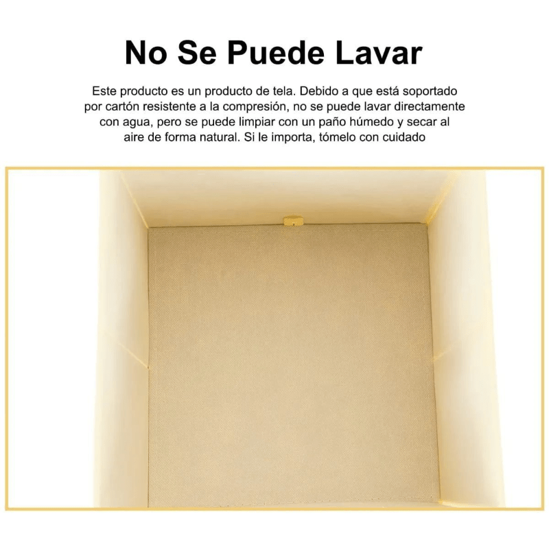 Foldable Storage Box with Handle for Toys and Books