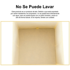 Foldable Storage Box with Handle for Toys and Books