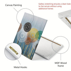 2pcs Abstract Geometric Art Patterns Office Wall Decoration