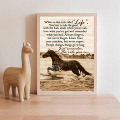 Abstract Running Horse Canvas Painting for Home Decor