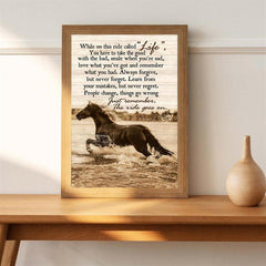 Abstract Running Horse Canvas Painting for Home Decor