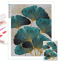 Creative Ginkgo Rhinestone DIY Diamond Painting Kit Home Wall Decor 5D
