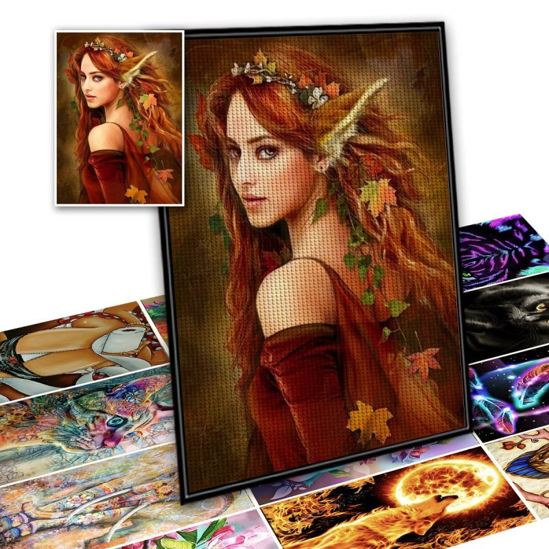 DIY Rhinestone Painting Kit - Cartoon Characters - Creative and Decorative