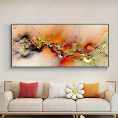 Abstract Cloud Art Painting Posters And Prints On Canvas Modern Wall Picture