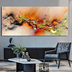Abstract Cloud Art Painting Posters And Prints On Canvas Modern Wall Picture