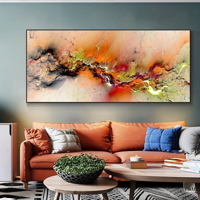 Abstract Cloud Art Painting Posters And Prints On Canvas Modern Wall Picture