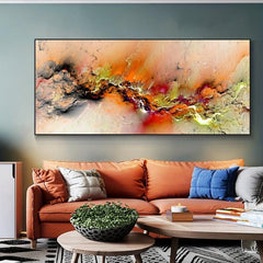 Abstract Cloud Art Painting Posters And Prints On Canvas Modern Wall Picture