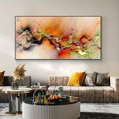 Abstract Cloud Art Painting Posters And Prints On Canvas Modern Wall Picture