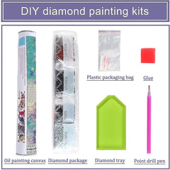 Gnome Diamond Painting Kits For Adults - DIY Full Drill Diamond Dots Art