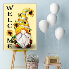 Gnome Diamond Painting Kits For Adults - DIY Full Drill Diamond Dots Art