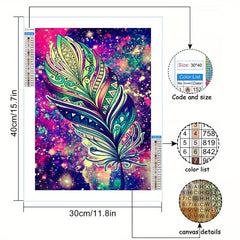 Butterfly 5D Diamond Painting Kit - Full Drill Round Diamonds