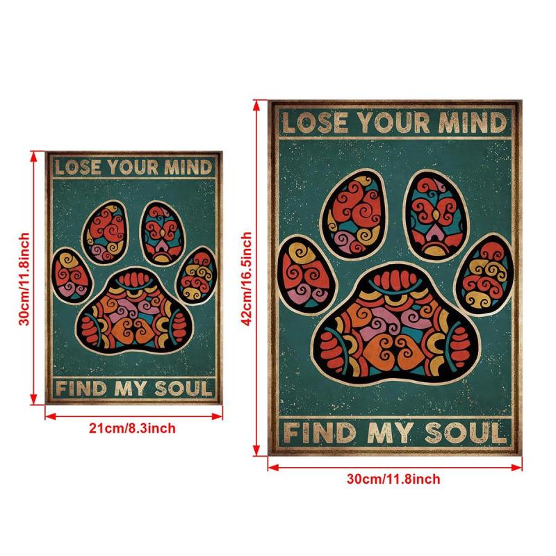 Lose Your Mind Find Your Soul Quote Canvas Art