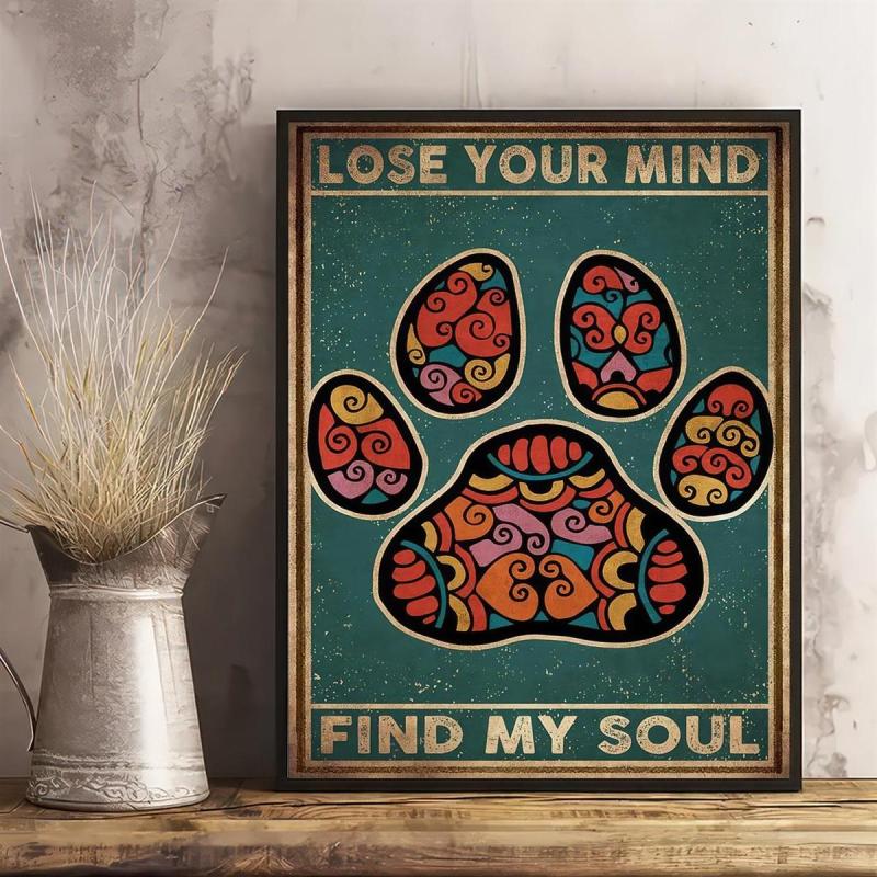 Lose Your Mind Find Your Soul Quote Canvas Art