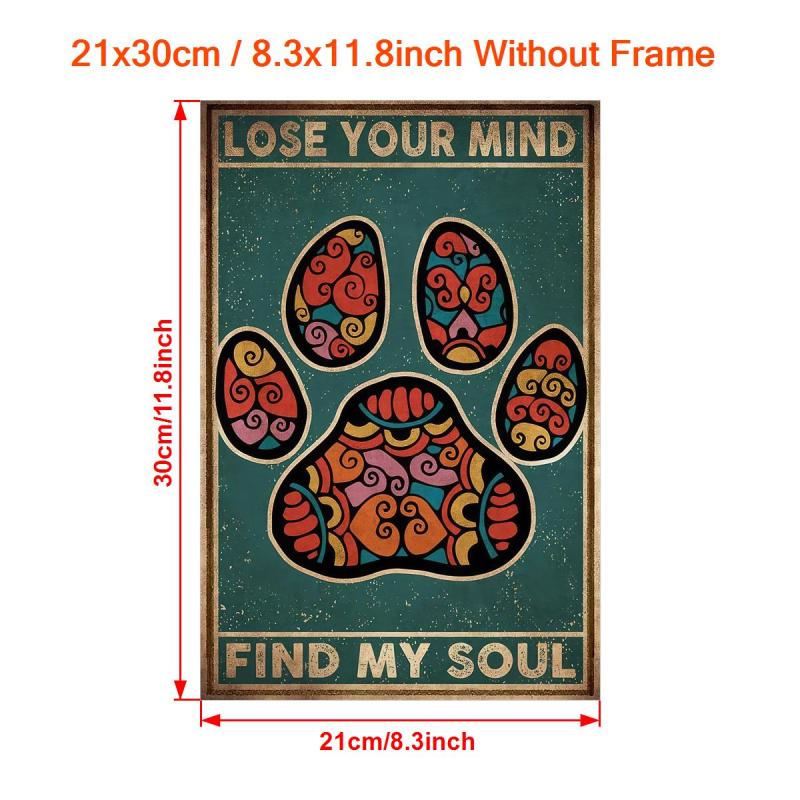 Lose Your Mind Find Your Soul Quote Canvas Art
