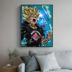 Anime Characters Canvas Painting Posters