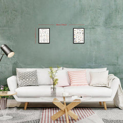 Alphabet Number Cartoon Poster Early Childhood Education Art Canvas Painting
